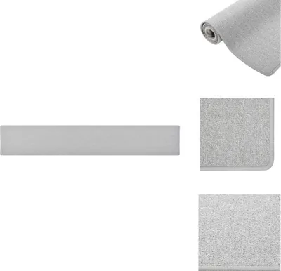 Produktbild von vidaXL Teppichläufer Hellgrau 50x300 cm -  Teppiche