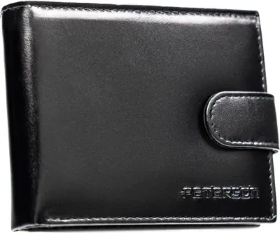 Produktbild von Peterson Portemonnaie aus Leder für Männer Tasful schwarz One size