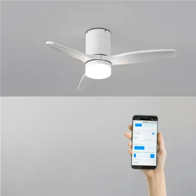 Produktbild von WIND CALM - Leiser Deckenventilator 40W mit technischen ABS-Blättern in verschiedenen Größen