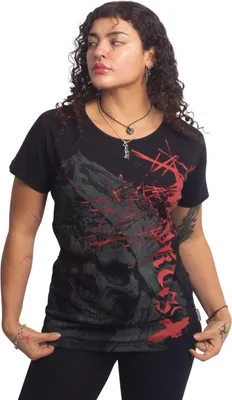 Obrázok produktu pre Yakuza Dámske tričko Dark Angel Urban Crew Neck, čierne, M