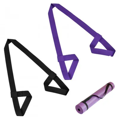 Imagen del producto de Correas ajustables para yoga, 2 unidades, cinturones para transportar esterillas de yoga, ideales para el transporte
