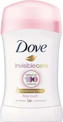 Produktbild von Dove Invisible Care Deo-Stick Blumige Note 40 ml - Lang anhaltender Schutz und Frische, fr empfindliche Haut geeignet