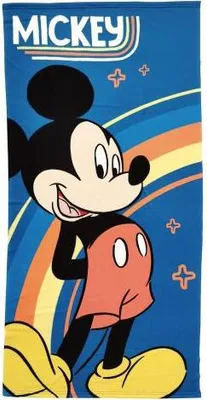 Produktbild von Mickey Maus XL Handtuch Strandtuch Badehandtuch 140x70cm blau