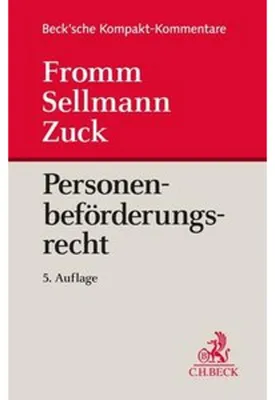 Obrázok produktu pre Personenbeförderungsrecht