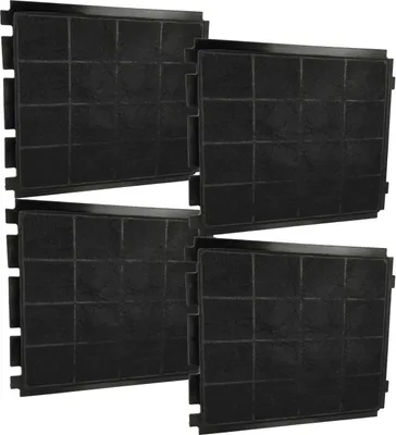 Produktbild von vhbw 4x Aktivkohlefilter Ersatz für Airforce AFFCA267, AFCFCA267 für Dunstabzugshaube
