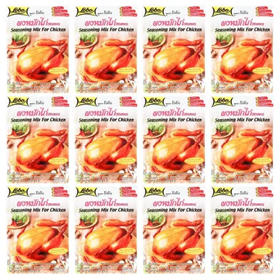 Produktbild von Lobo Würzmischung für Hähnchen (Fleisch,Tofu) 12x100g
