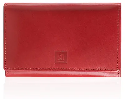 Produktbild von CLASSIC faltbare Damen-Geldbörse aus Leder