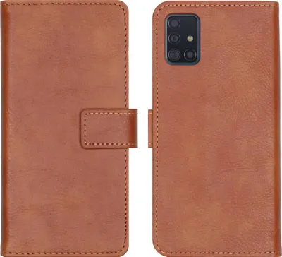 Zdjęcie produktu dla imoshion Luxe Bookcase dla Samsung Galaxy A51 - brązowy