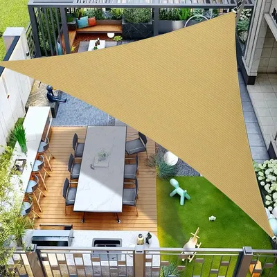 Obrázek produktu pro Trojúhelníkový slunečník - 30 x 30 cm - ochrana proti UV záření