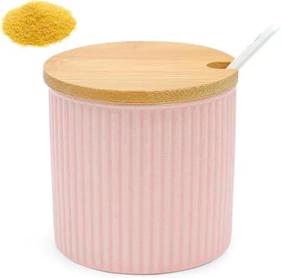 Produktbild von Keramikzuckerbehälter mit Löffel und Deckel