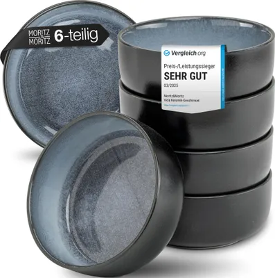 Produktbild von Moritz & Moritz VIDA blau Müslibowl 6 tlg.