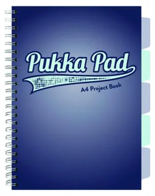 Zdjęcie produktu dla Kołozeszyt Pukka Pad A4 100 kartek w kratkę