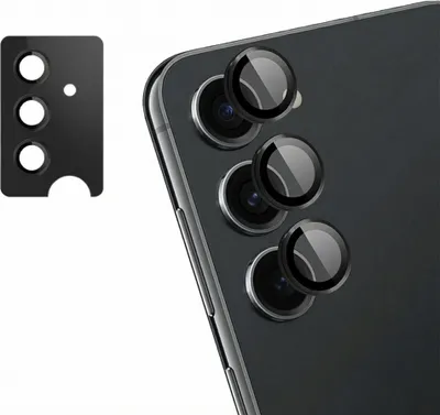 Image de imoshion 2 Pack Protection de l'objectif de l'appareil photo pour le Samsung Galaxy S24 - Noir