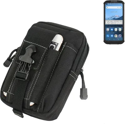 Produktbild von K-S-Trade Gürtel Tasche kompatibel mit Oukitel WP16 Gürteltasche Holster Schutz Hülle Handy Hülle Smartphone outdoor Handy-Hülle schwarz