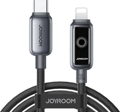 Zdjęcie produktu dla Kabel Joyroom S-A55 Starflight 30W Usb-C - Lightning 1,2M - Czarny