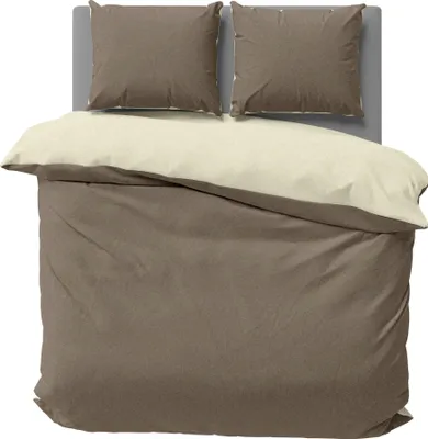 Produktbild von Winter Bettwäsche Doubleface Uni Wende kuschelig flauschig warm weich Fleece