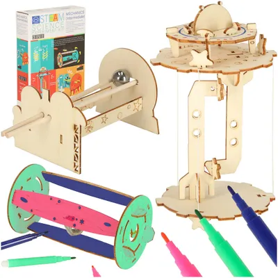 Produktbild von DIY Wissenschaftsexperimentset Mechanik 3-in-1