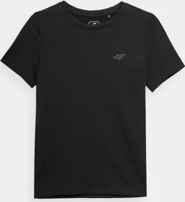 Produktbild von 4F Kinder-T-Shirt Condwideam schwarz 134