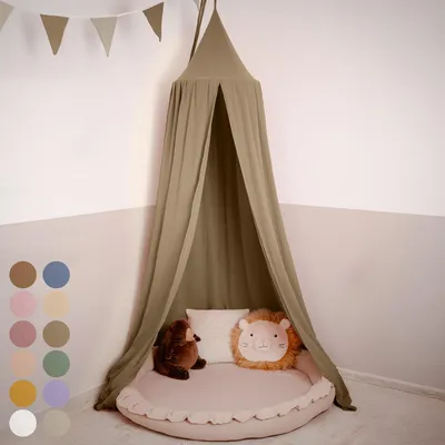 Produktbild von Hochwertiger Baldachin Betthimmel für Baby- und Kinderbetten