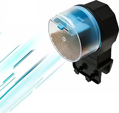Produktbild von Intelligenter Auto Aquarium -Fischfuttermittel, Timer programmierbarer Feeder (blau)