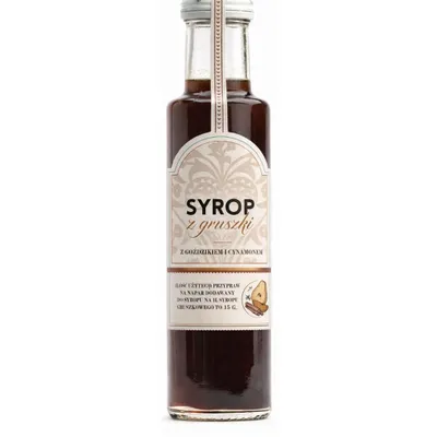Produktbild von Winterbirnensirup mit Nelken und Zimt 250ml - Schronisko Bukowina