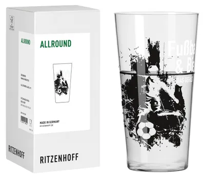 Produktbild von Ritzenhoff Bierglas Fußball #1 Ramona Richter 432 ml Kristallglas