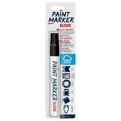 Image de Marqueur à peinture ALTECO Marqueur à peinture 2mm - noir