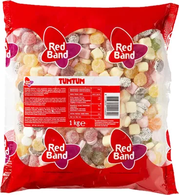 Produktbild von Red Band Tum tum 1 Kilo Lakritz