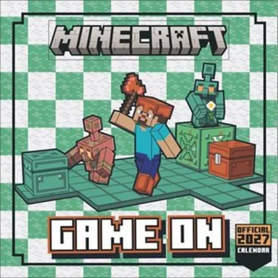 Produktbild von Minecraft Broschurkalender 2027