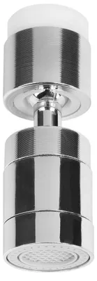 Immagine prodotto di Aeratore con snodo, riduzione M22x1 e M24x1, ABS/cromato