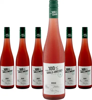 Produktbild von 6 x Für mich 100% Saale-Unstrut Rosé halbtrocken