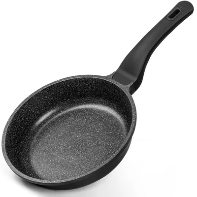 Produktbild von Bratpfanne Antihaftpfanne Pfanne - 20 cm - Antihaftbeschichtung - Schwarz - Induktion geeignet