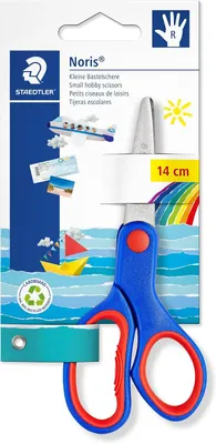 Produktbild von Noris 965 Bastelschere – 14 cm, abgerundete Spitzen