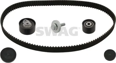 Produktbild von SWAG 60 92 8602 Zahnriemensatz + Spannrolle + Führungsrolle für RENAULT ESPACE IV (JK0/1) 126-Zähne