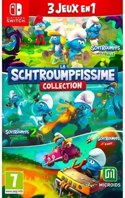 Produktbild von Videospiel für Switch Microids La Schtroumpfissime Collection