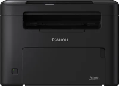 A black Canon i-SENSYS MF 272 dw printer is shown from the front on a white background.