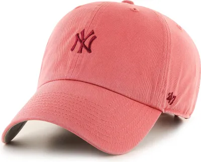 Produktbild von '47 Brand Cap MLB New York Yankees BASE RUNNER '47 Clean Up Island Red
