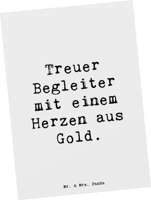 Produktbild von Mr. & Mrs. Panda Postkarte Spruch Skye Terrier Herz - Weiß - Geschenk, für Hundefans, Hund, treu, Ansichtskarten, Unabhängigkeit, Hundeliebe, Hunderasse, Grußkarte