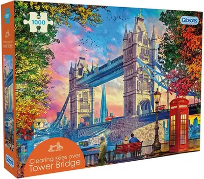 Produktbild von Gibsons Clearing Skies Over Tower Bridge, 1000 Stück(e)