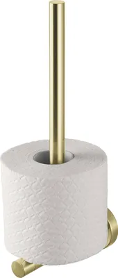 Produktbild von Haceka Kosmos Reserve toiletrolhouder 5,3x13,6x29,5cm goud-look