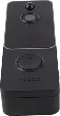 Immagine prodotto di Videocitofono, telecamera wireless, audio bidirezionale intelligente, 1080P HD, visione notturna a infrarossi, 2,4 GHz, nero