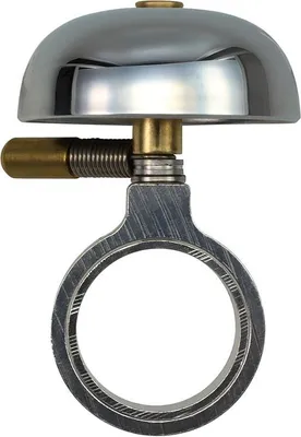 Produktbild von Crane Bell Co. Karen Mini Klingel Glocke Retro chrom chrome Headset Spacer