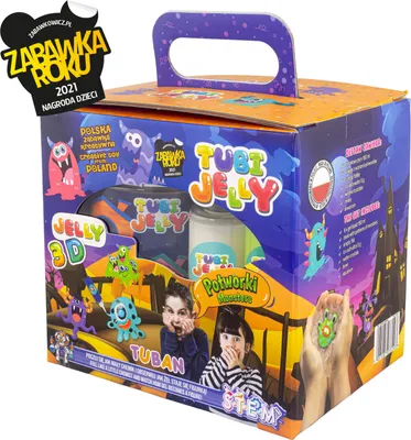 Produktbild von TUBAN TubiJelly 6 Farben + kleine Aquarienmonster TU3329 3329