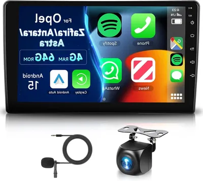 Obrázek produktu pro Android autorádio 2-DIN – Multimediální systém – Rádio s dotykovým displejem – Navigační systém – Bluetooth audio