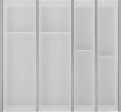Produktbild von Ninka Cuisio  Besteckeinsatz - Besteckkasten für Tandembox473x520x55mm weiß