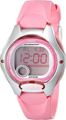 Image de Casio LW-200-4BVEF, Montre, Femme, Résine, Argent, Résine, Rose