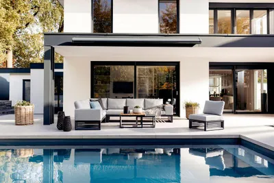 Produktbild von Niehoff Malta Loungetisch Aluminium Anthrazit