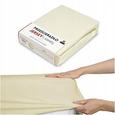 Produktbild von Łóżkoholicy Spannbettlaken GAJA 200x220cm weiche Baumwolle Jersey
