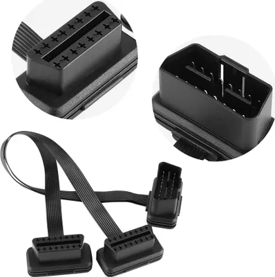Immagine prodotto di Cavo di prolunga OBD2 Cavo diagnostico a 16 pin Connettore cavo OBD2 Adattatore cavo OBD2 Connettore cavo diagnostico