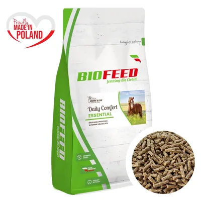 Image de BIOFEED Horse & Pony Daily Comfort ESSENTIAL : mélange pour chevaux à activité légère ou modérée - 25 kg